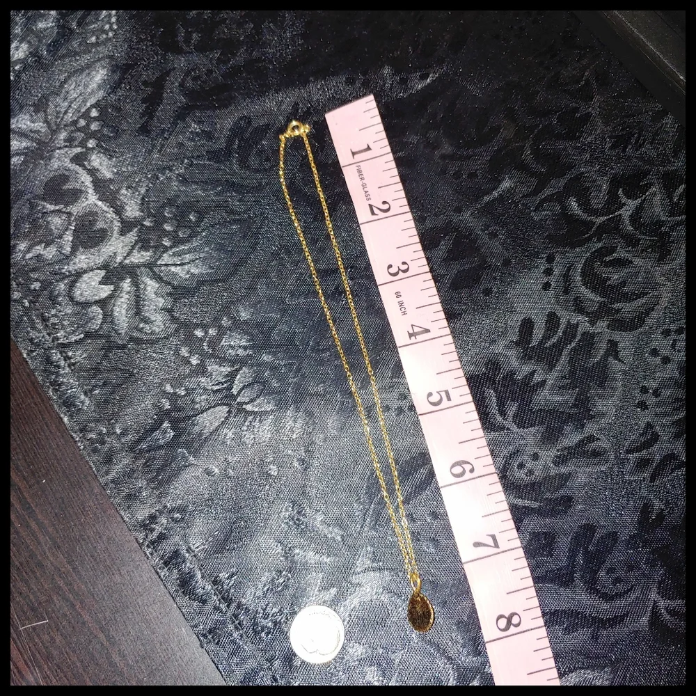🎁 3 for $10 Gold Tone Faux Pearl Pendant Necklace